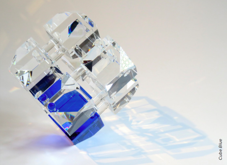 Jan-Joop Ruisch - Cube Blue