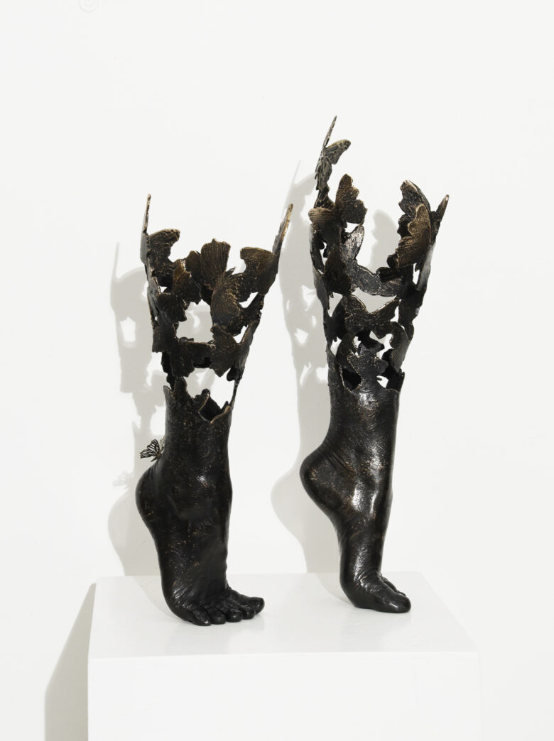 Annalù Boeretto - Flying Feet Black