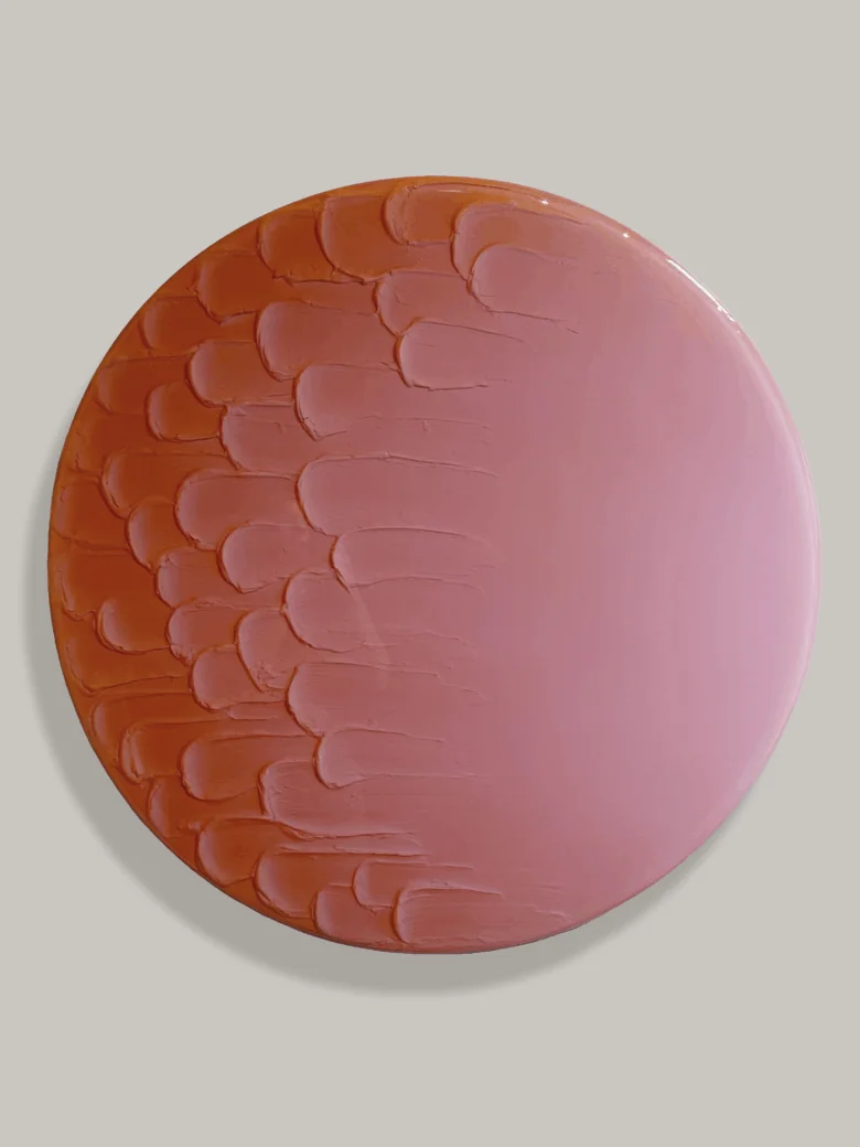 Corine van Voorbergen - Wave Traces – Orange