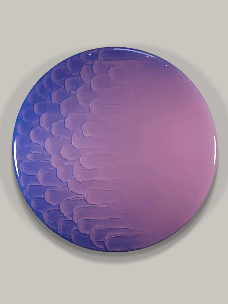 Corine van Voorbergen - Wave Traces – Purple